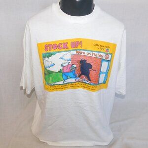VTG 90s Circle K Convenience Store Pepsi Cow Funny  Graphic T Shirt Menx Xl
